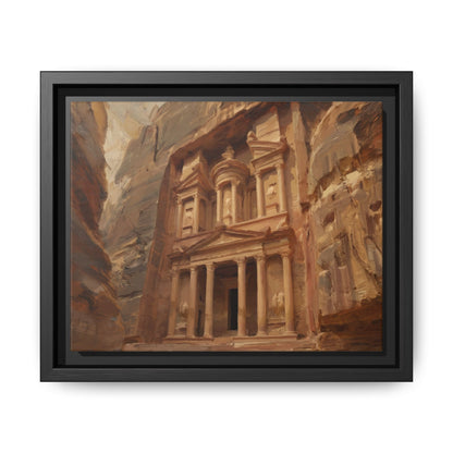Petra - Framed Canvas