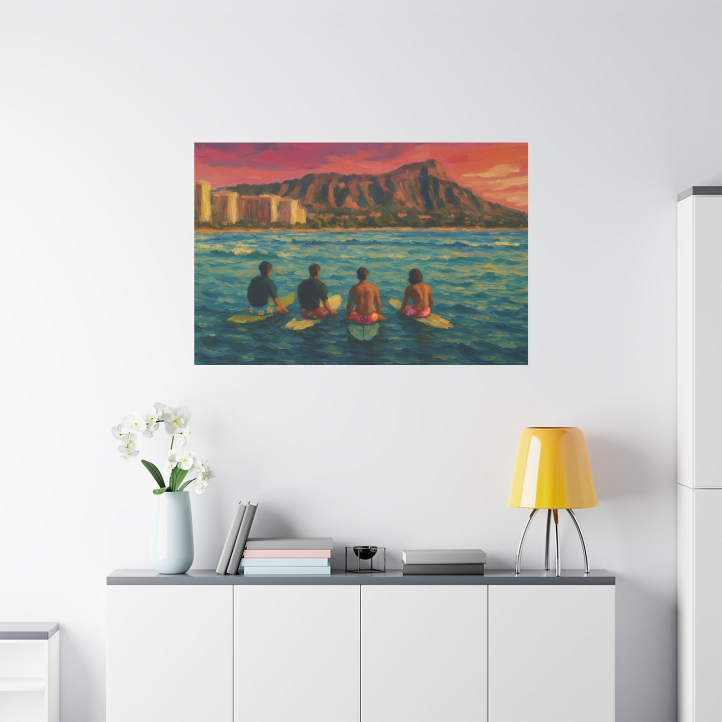 A Day On The Water Canvas