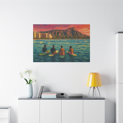 A Day On The Water Canvas
