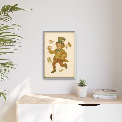 The Mad Hatter - Framed Canvas