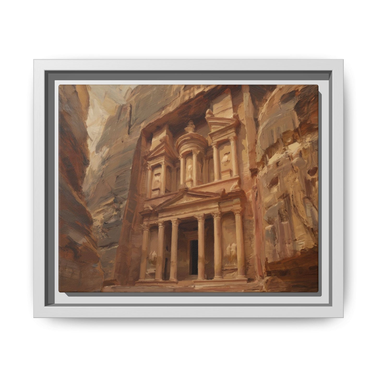 Petra - Framed Canvas