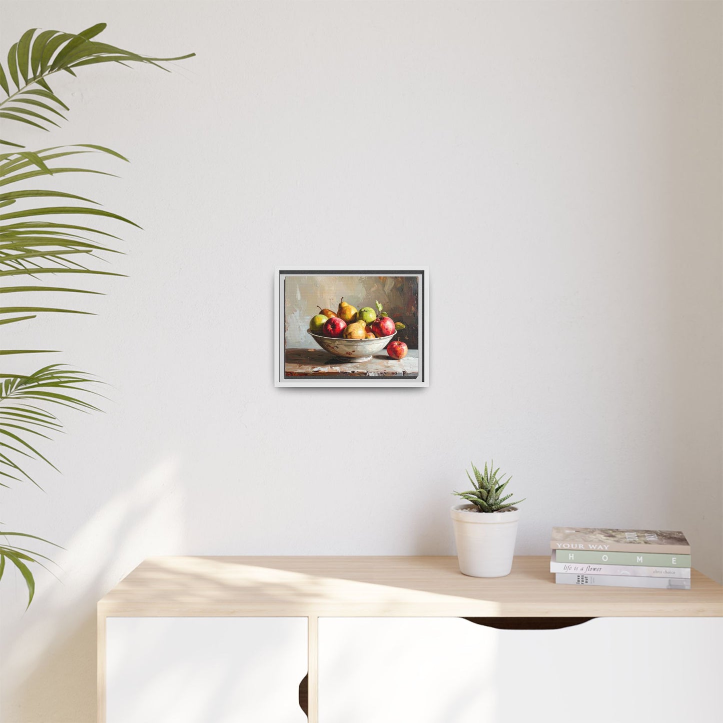 Farmhouse Fruit Bowl - Framed Canvas