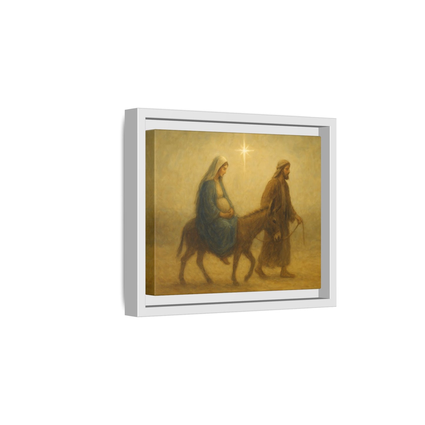Journey to Bethlehem - Framed Canvas