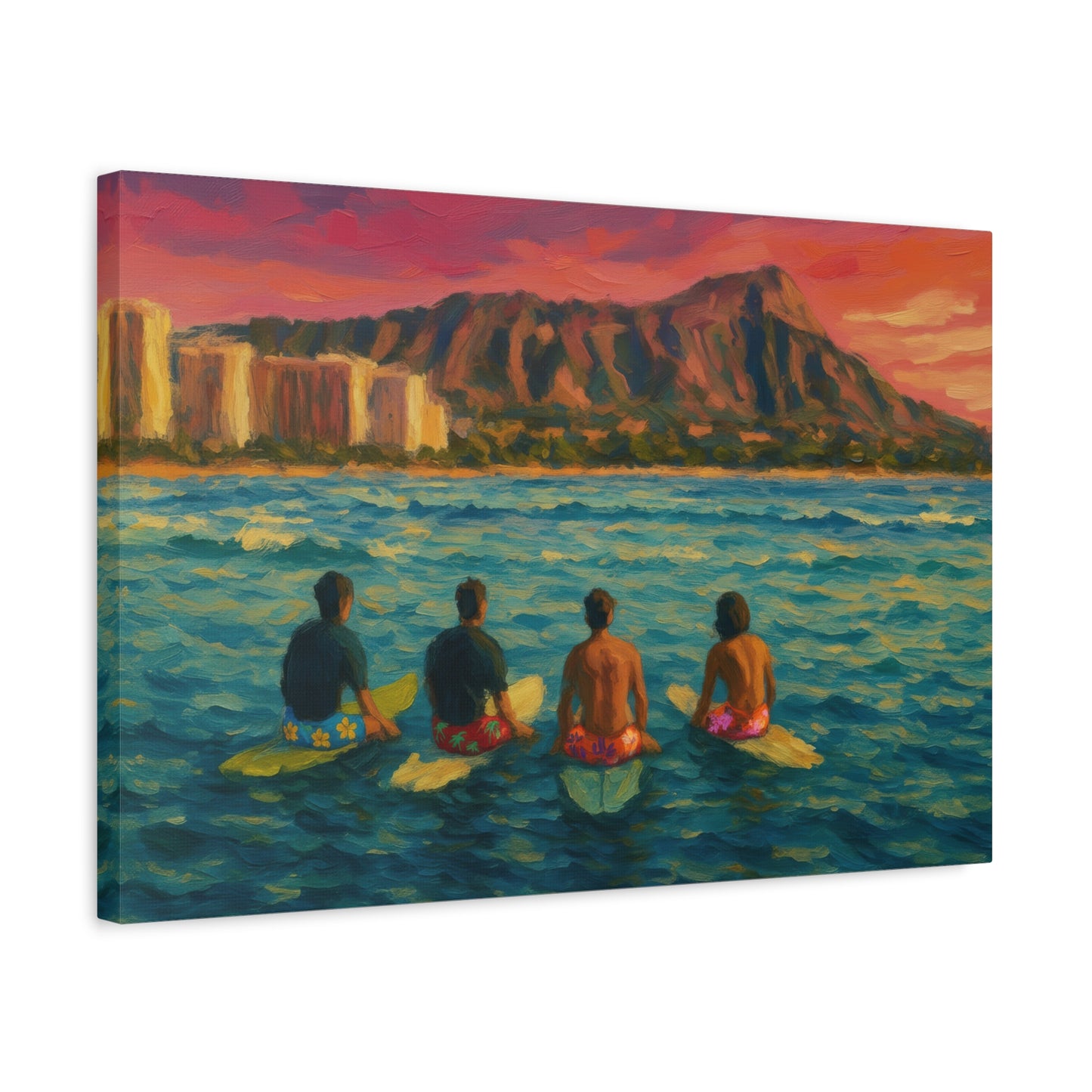 A Day On The Water Canvas