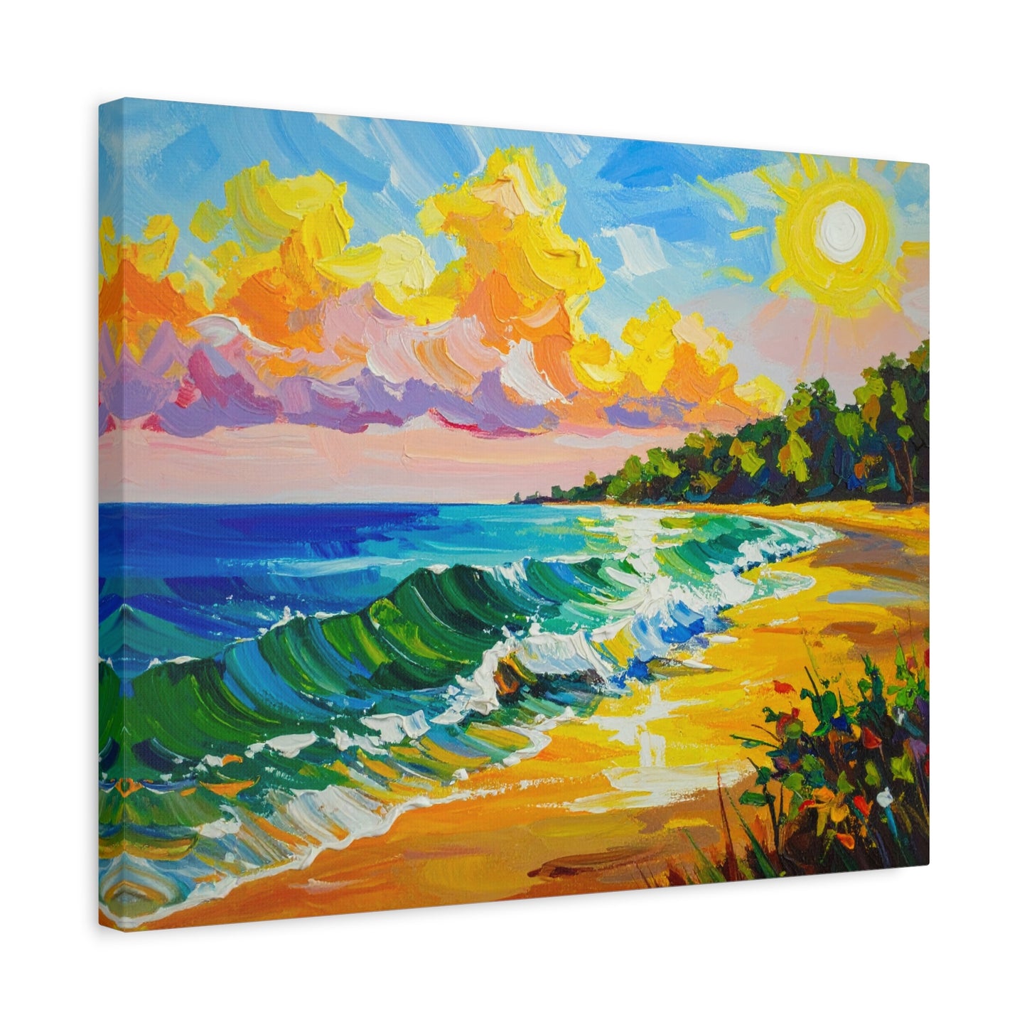 Tranquil Seacsape - Canvas
