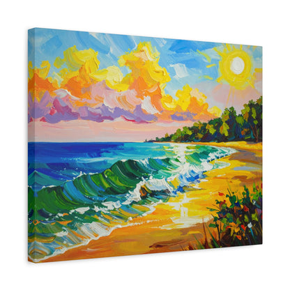 Tranquil Seacsape - Canvas