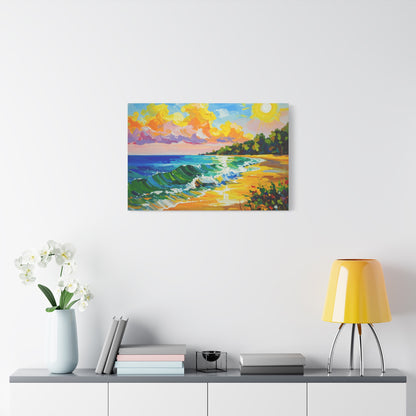 Tranquil Seacsape - Canvas
