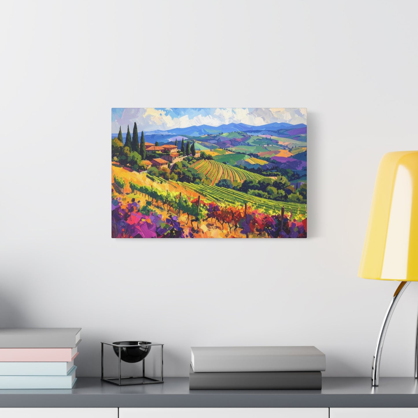 Italian Vineyard - Canvas