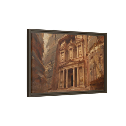 Petra - Framed Canvas