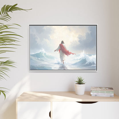 Faith Over Fear - Framed Canvas