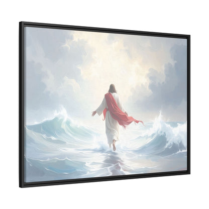 Faith Over Fear - Framed Canvas