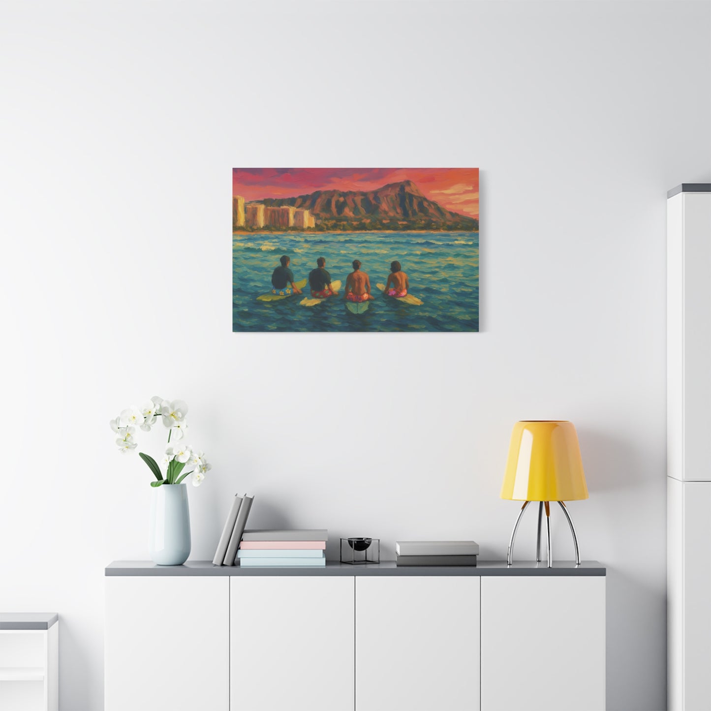 A Day On The Water Canvas