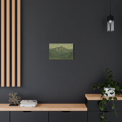 Green Mountains Canvas
