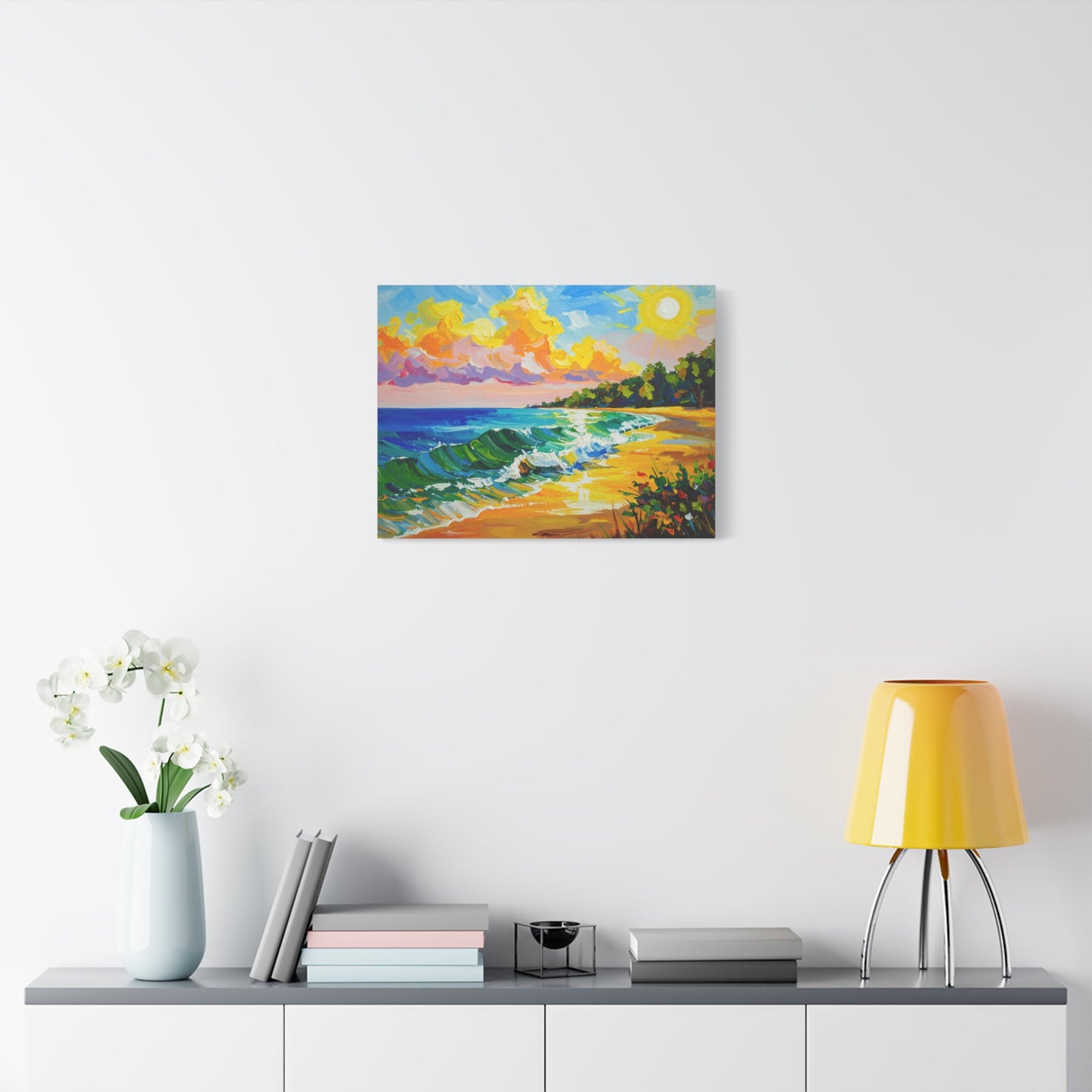 Tranquil Seacsape - Canvas