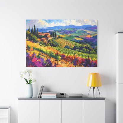 Italian Vineyard - Canvas