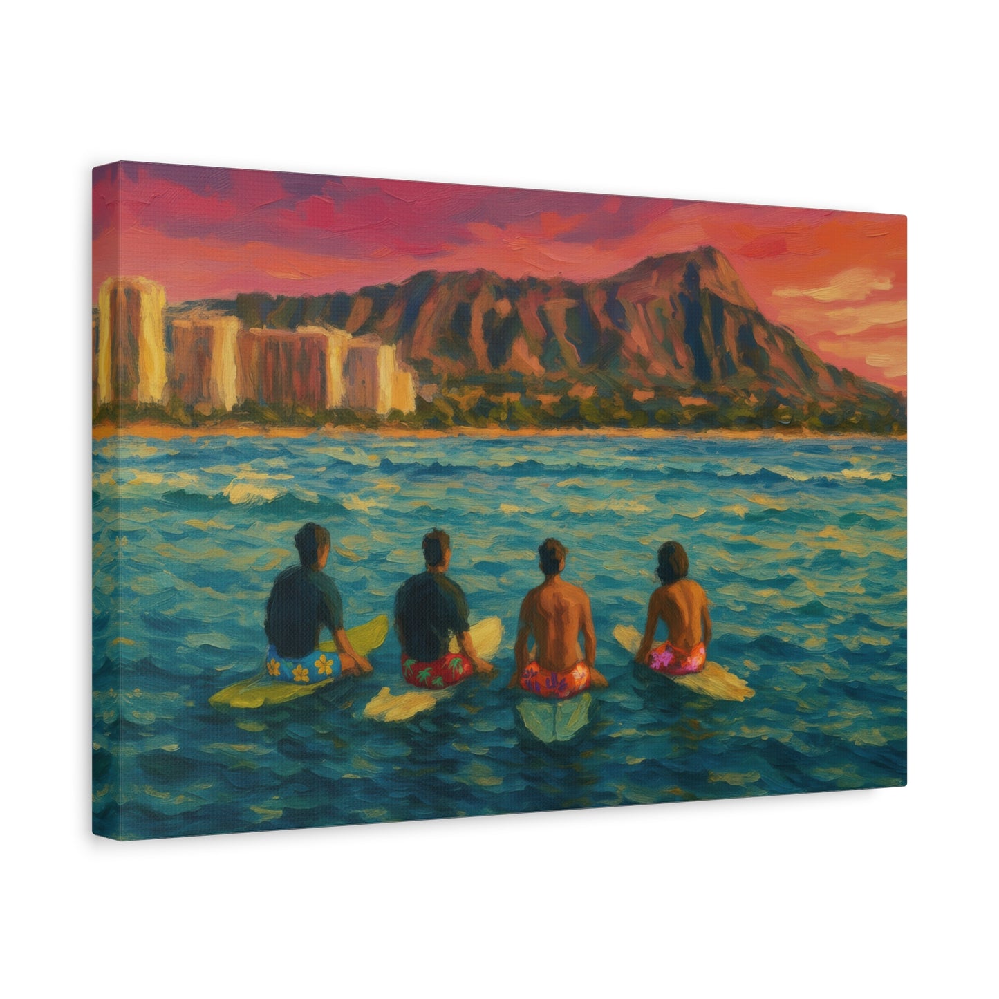 A Day On The Water Canvas