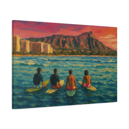 A Day On The Water Canvas