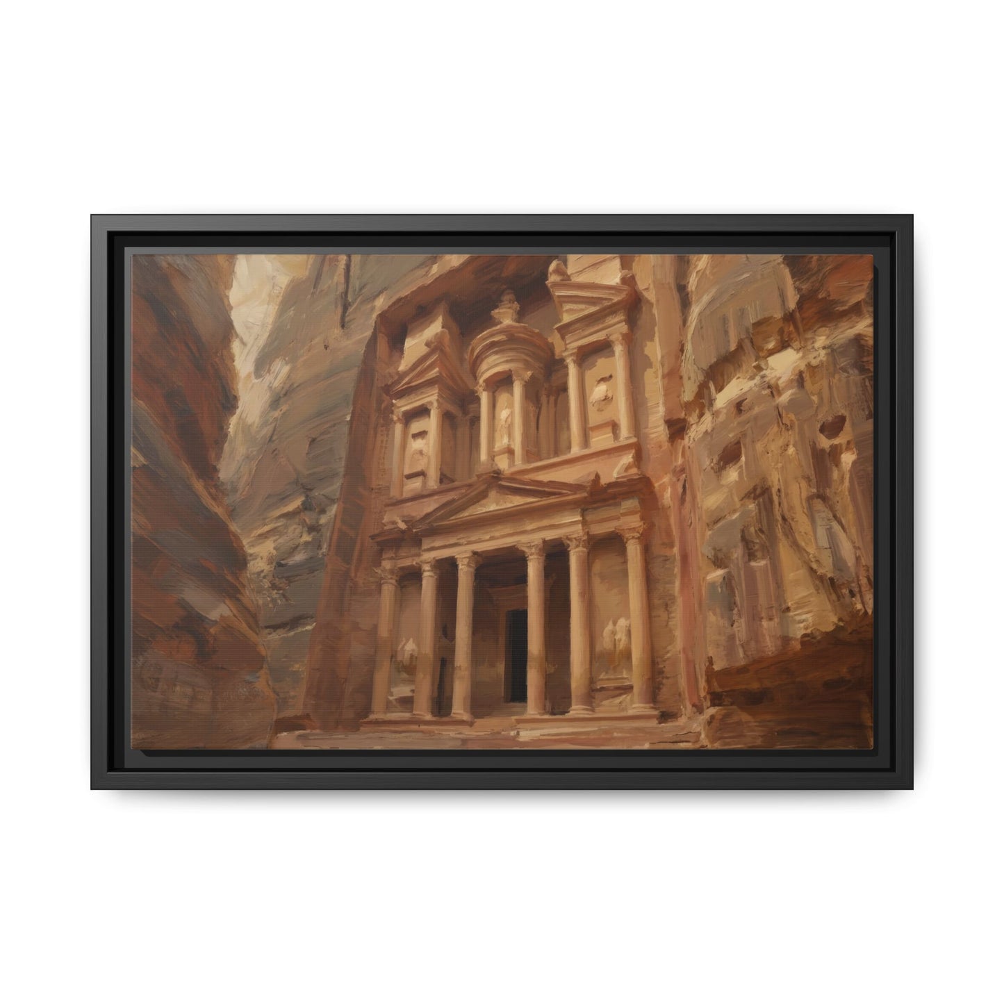 Petra - Framed Canvas