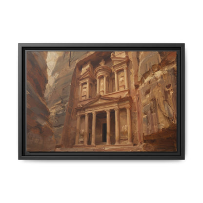 Petra - Framed Canvas