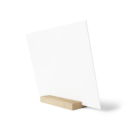 Lazy Country Road #3 - Gallery Board with Stand