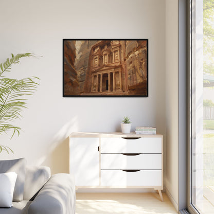 Petra - Framed Canvas