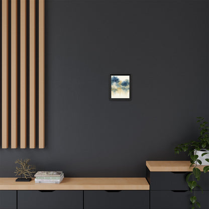 Floating Aspen and Birch Forest - Framed Canvas