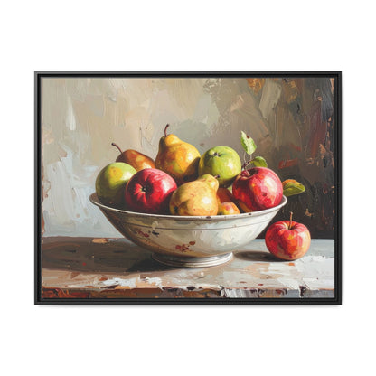 Farmhouse Fruit Bowl - Framed Canvas