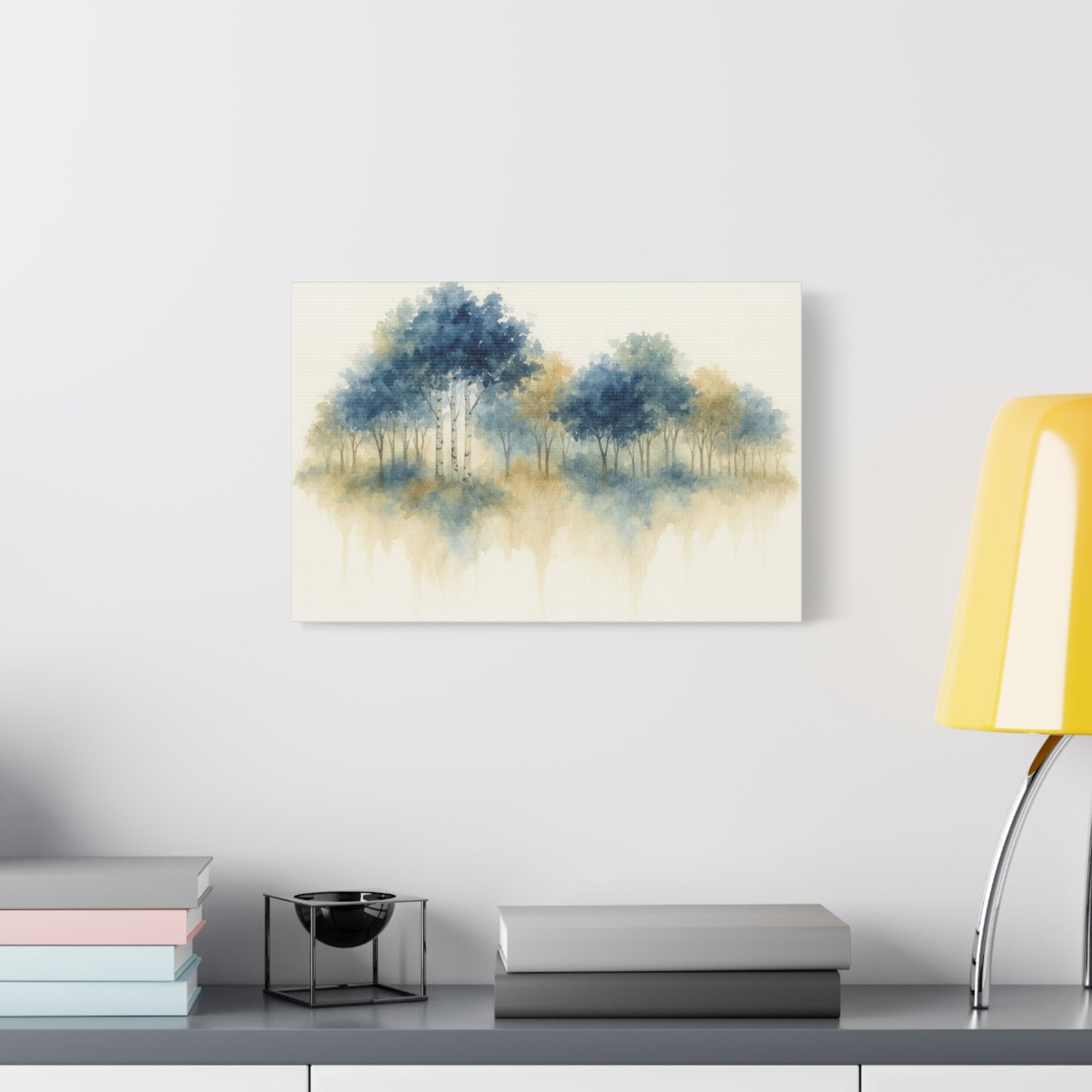 Floating Aspen and Birch Forest Canvas