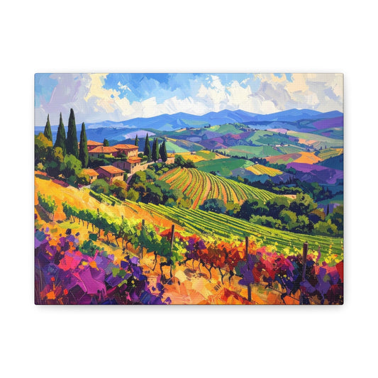 Italian Vineyard - Canvas