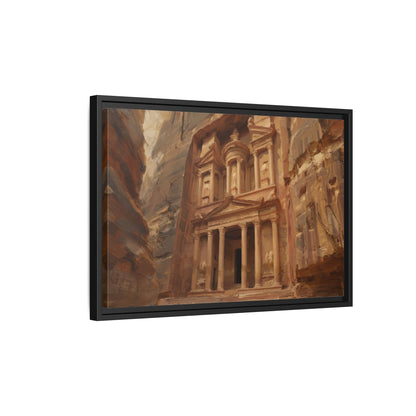 Petra - Framed Canvas