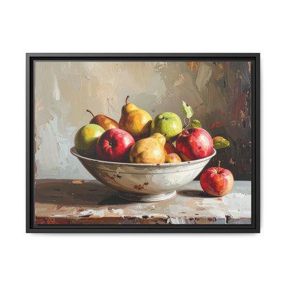 Farmhouse Fruit Bowl - Framed Canvas