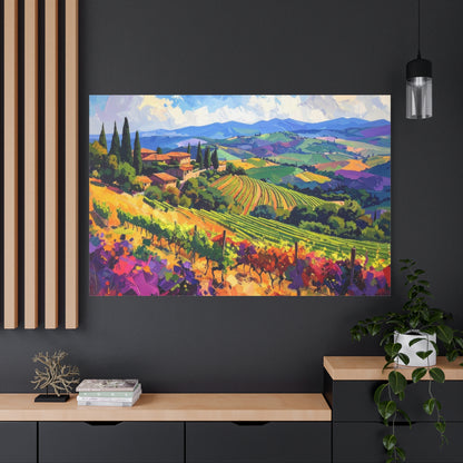 Italian Vineyard - Canvas
