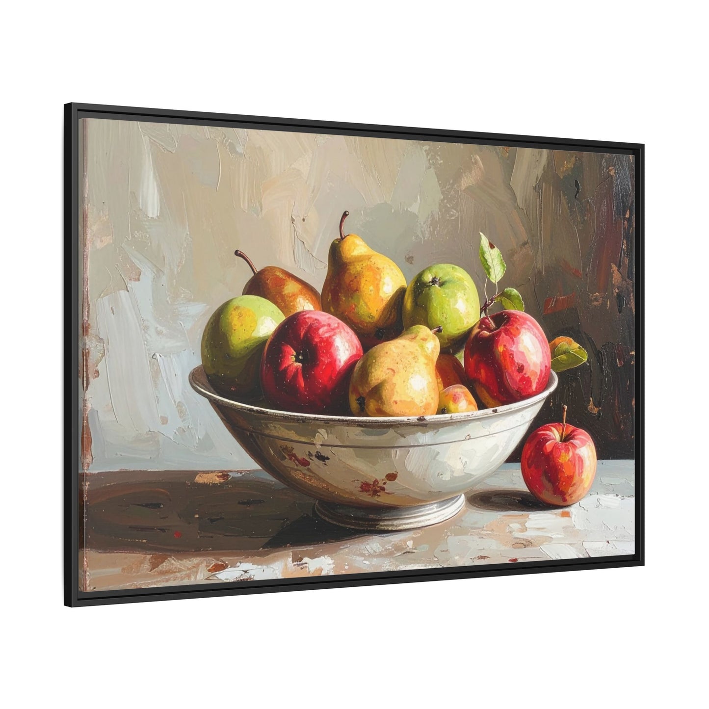 Farmhouse Fruit Bowl - Framed Canvas
