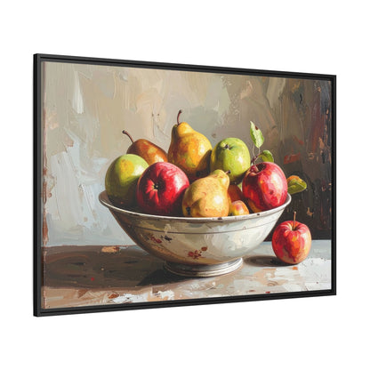 Farmhouse Fruit Bowl - Framed Canvas