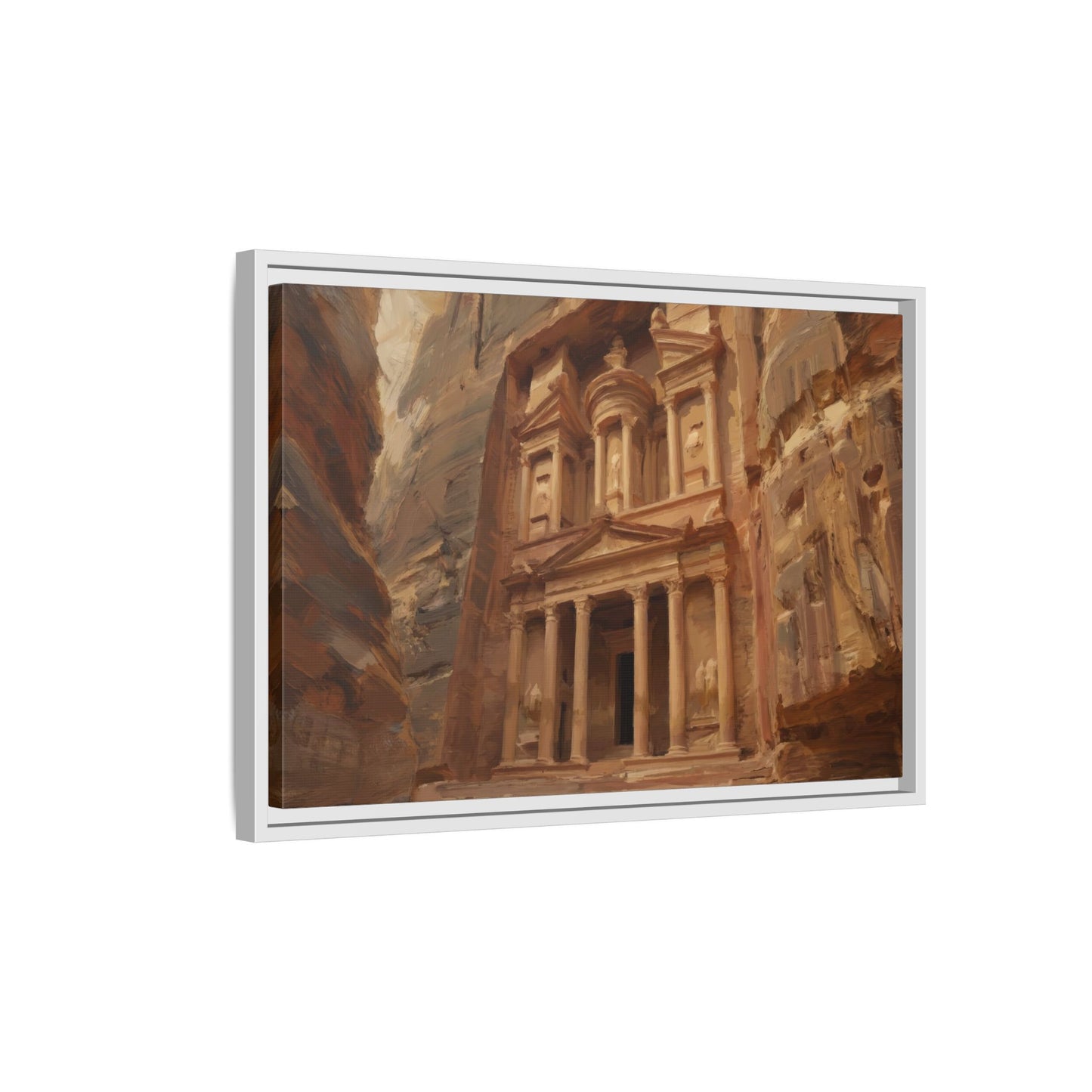 Petra - Framed Canvas