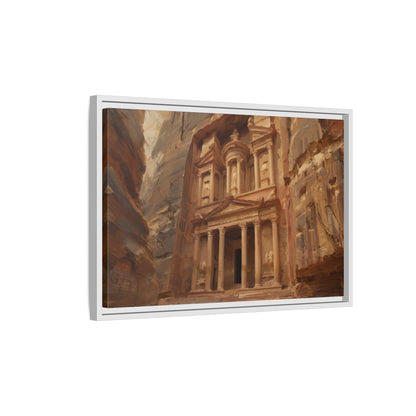 Petra - Framed Canvas