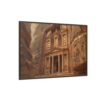 Petra - Framed Canvas