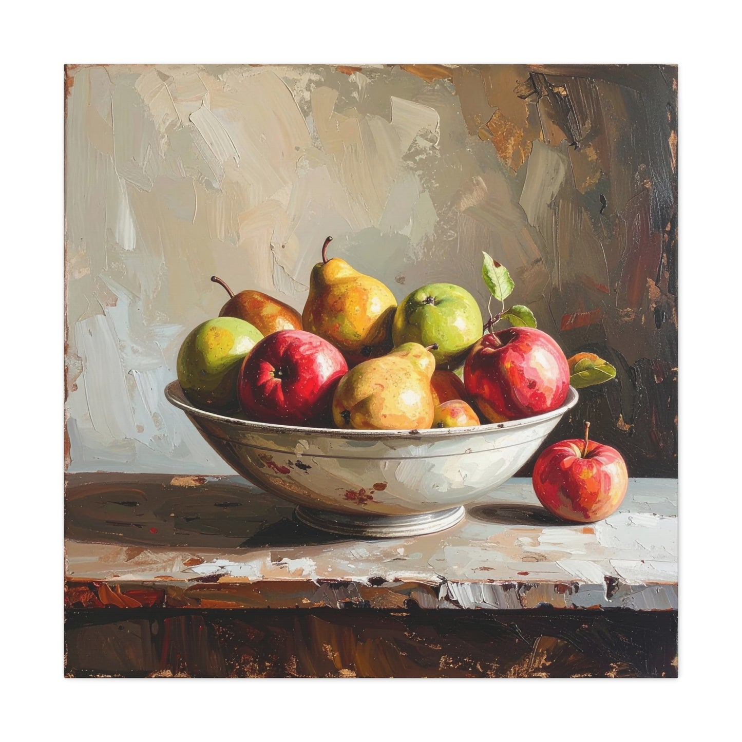 Farmhouse Fruit Bowl - Canvas