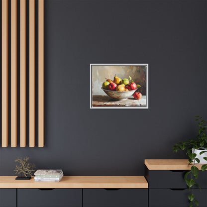 Farmhouse Fruit Bowl - Framed Canvas