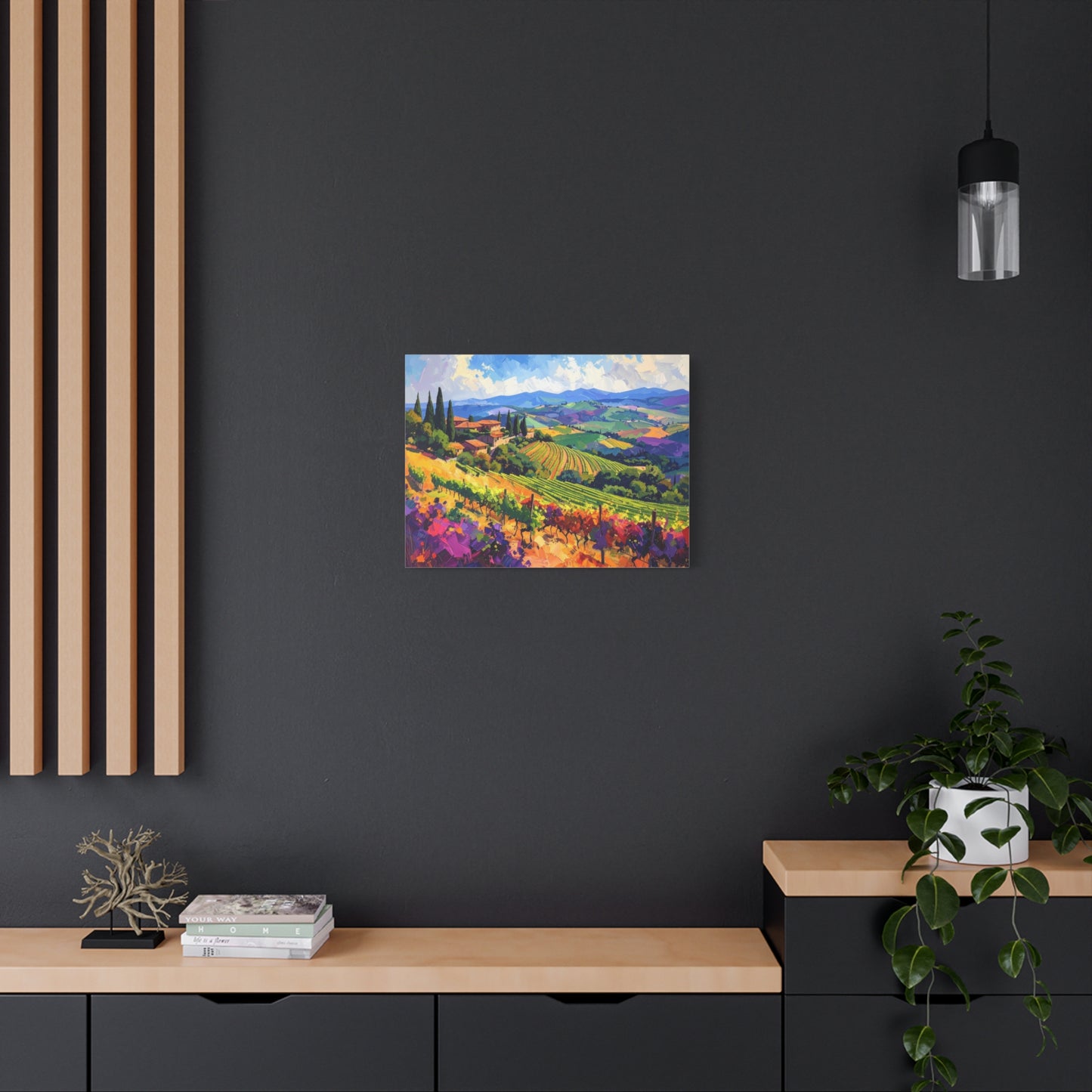 Italian Vineyard - Canvas