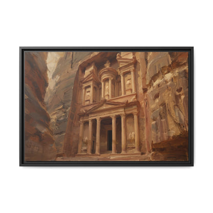 Petra - Framed Canvas