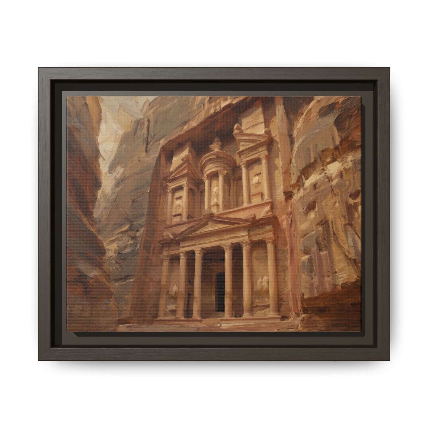 Petra - Framed Canvas