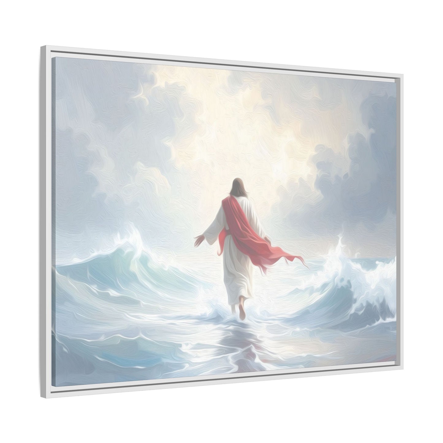 Faith Over Fear - Framed Canvas