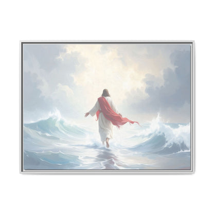 Faith Over Fear - Framed Canvas