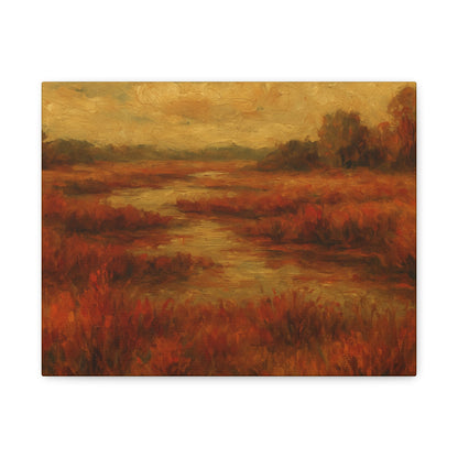 Fall Marsh - Canvas