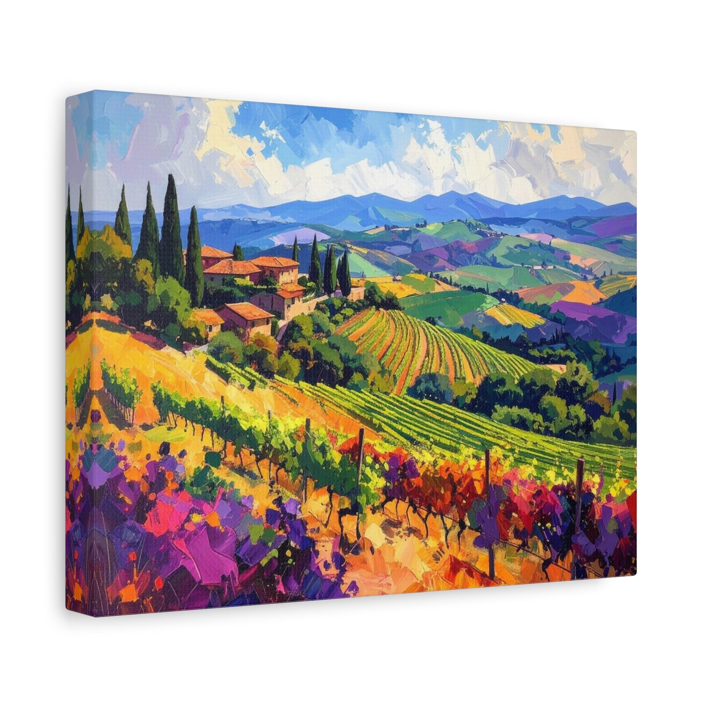 Italian Vineyard - Canvas