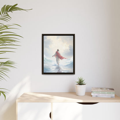 Faith Over Fear - Framed Canvas