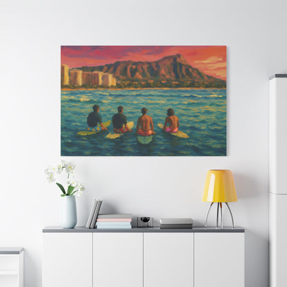 A Day On The Water Canvas