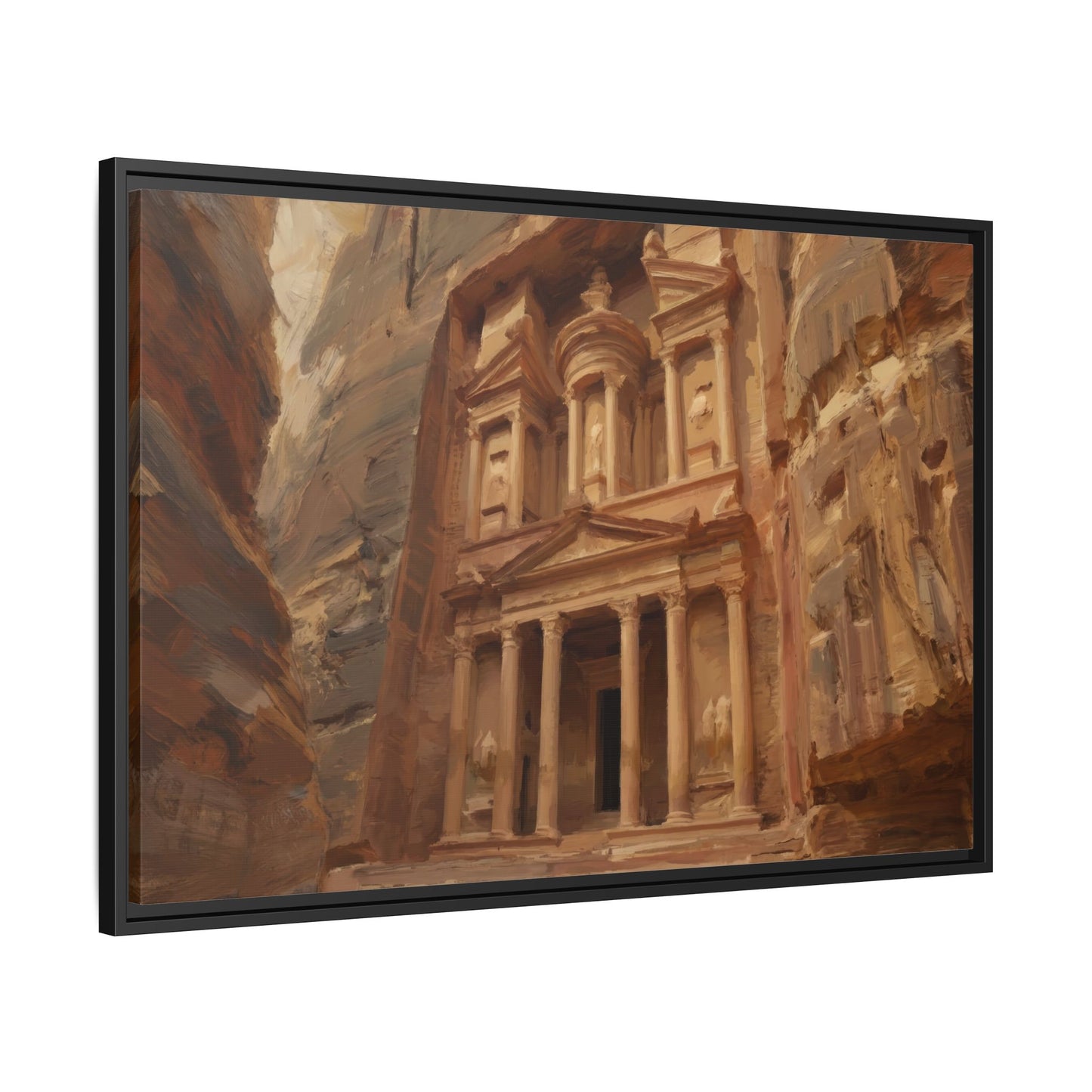 Petra - Framed Canvas