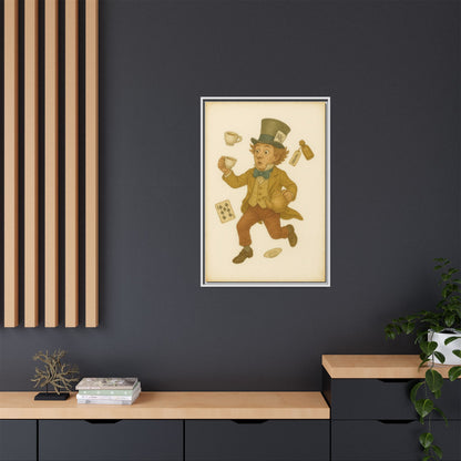 The Mad Hatter - Framed Canvas